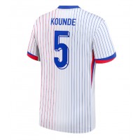 France Jules Kounde #5 Replica Away Shirt Euro 2024 Short Sleeve